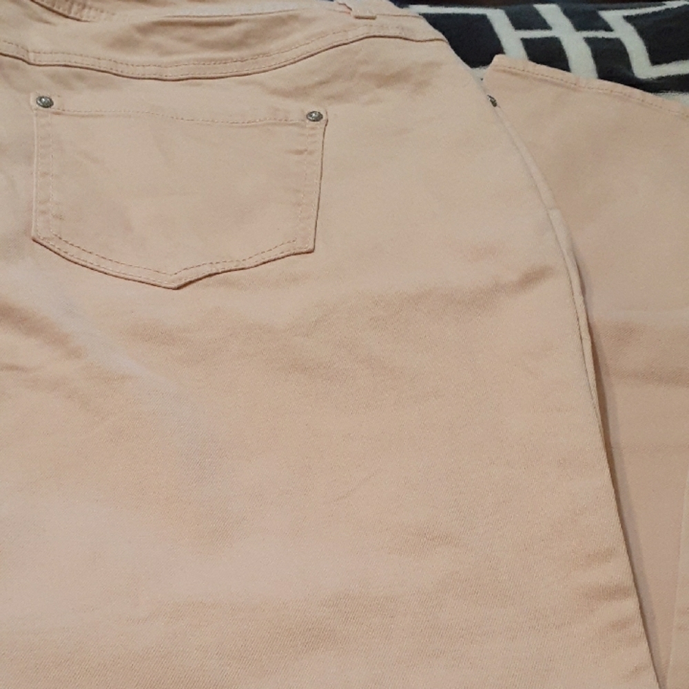 Pink Denim Pants